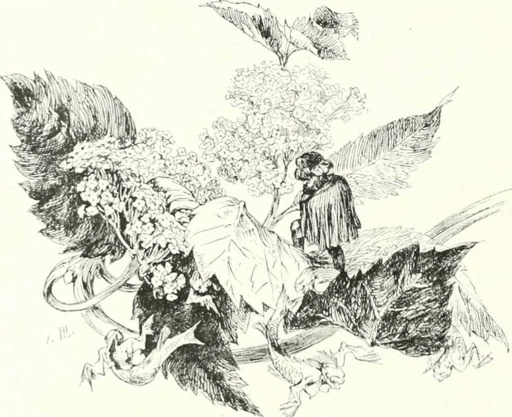 An illustration from Die Karikatur und Satire in der Medizin : mediko-kunsthistorische Studie, 1921, leaf 429