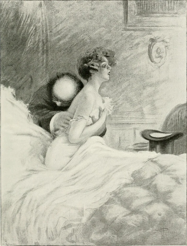 An illustration from Die Karikatur und Satire in der Medizin : mediko-kunsthistorische Studie, 1921, leaf 432