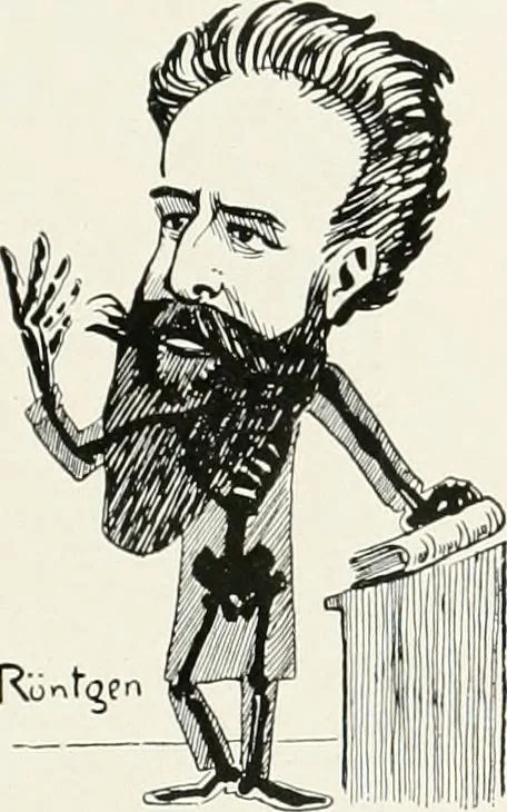 An illustration from Die Karikatur und Satire in der Medizin : mediko-kunsthistorische Studie, 1921, leaf 440