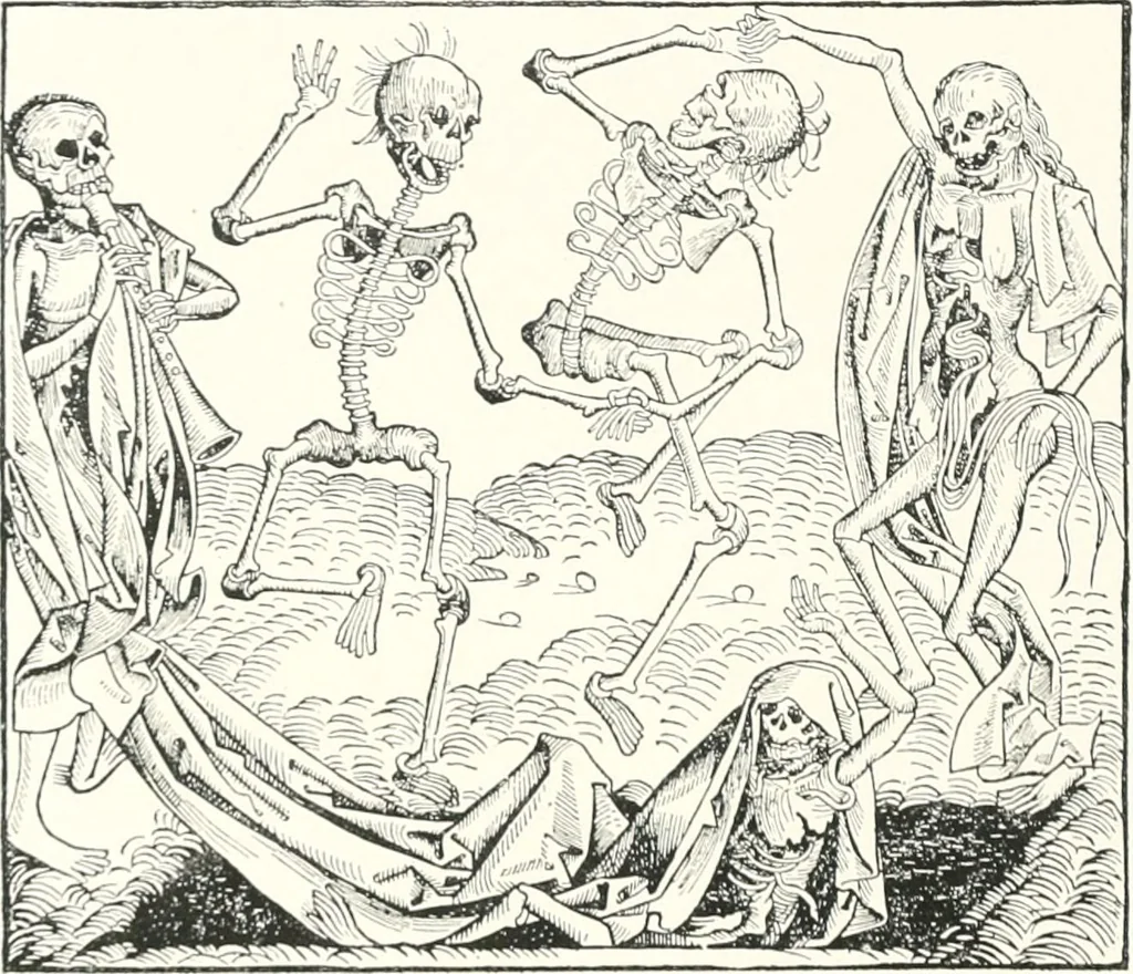 An illustration from Die Karikatur und Satire in der Medizin : mediko-kunsthistorische Studie, 1921, leaf 71