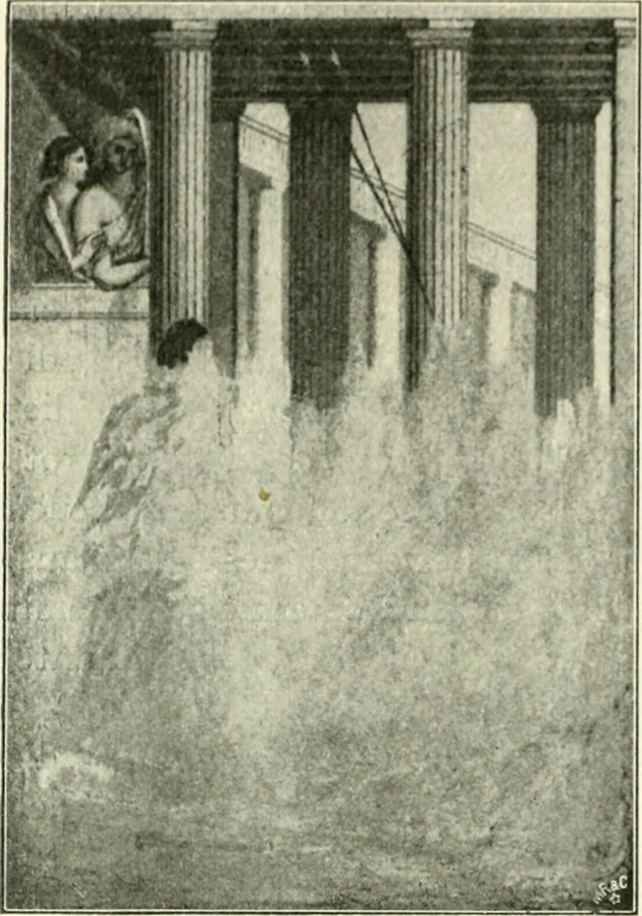 An illustration from Die Komposition der pompejanischen Wandgemälde, 1909, leaf 104