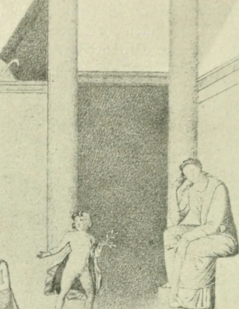 An illustration from Die Komposition der pompejanischen Wandgemälde, 1909, leaf 120