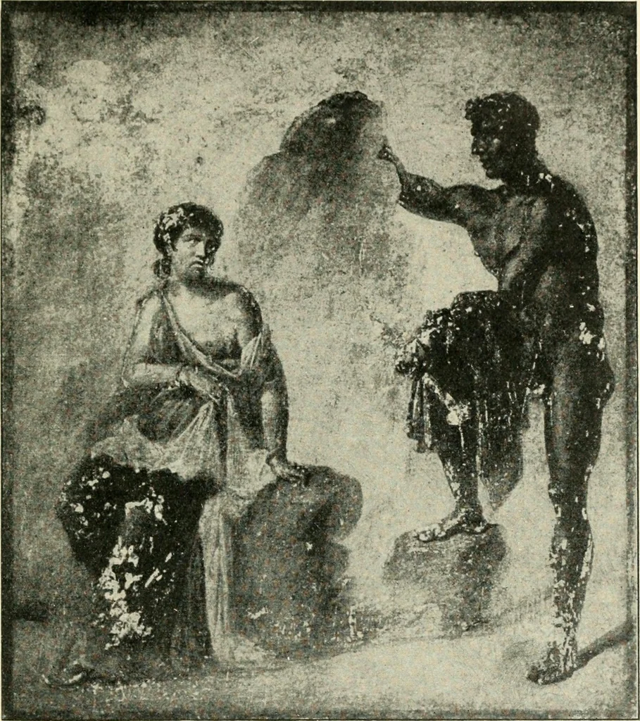 An illustration from Die Komposition der pompejanischen Wandgemälde, 1909, leaf 239