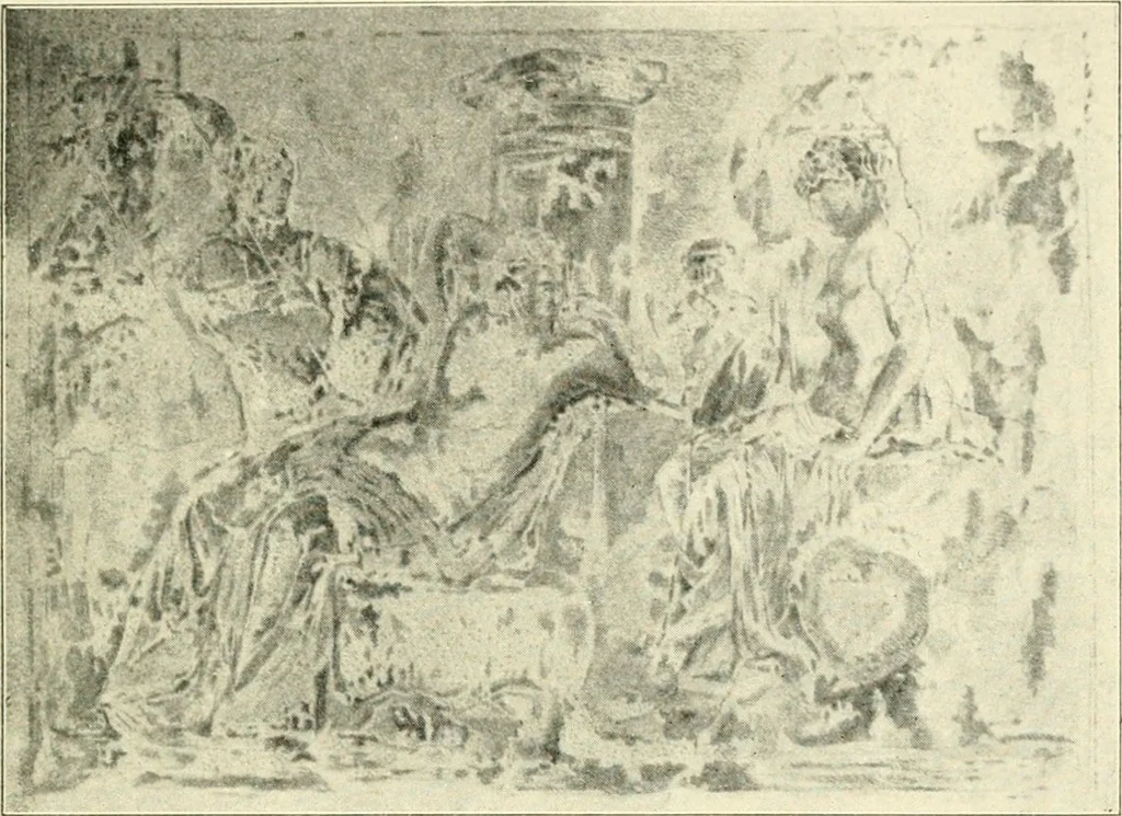 An illustration from Die Komposition der pompejanischen Wandgemälde, 1909, leaf 25
