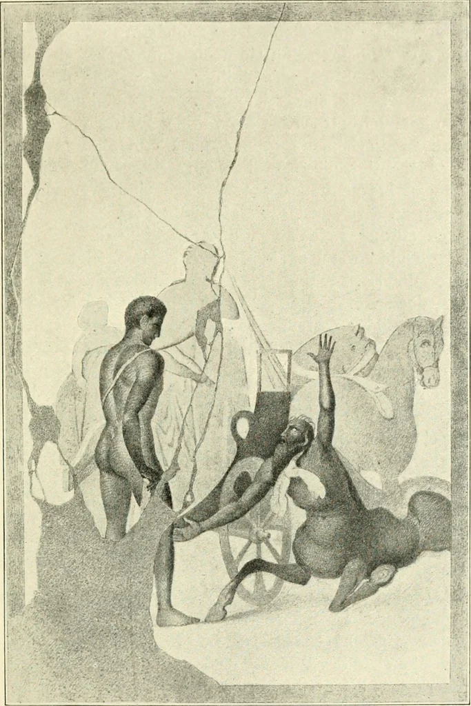 An illustration from Die Komposition der pompejanischen Wandgemälde, 1909, leaf 75