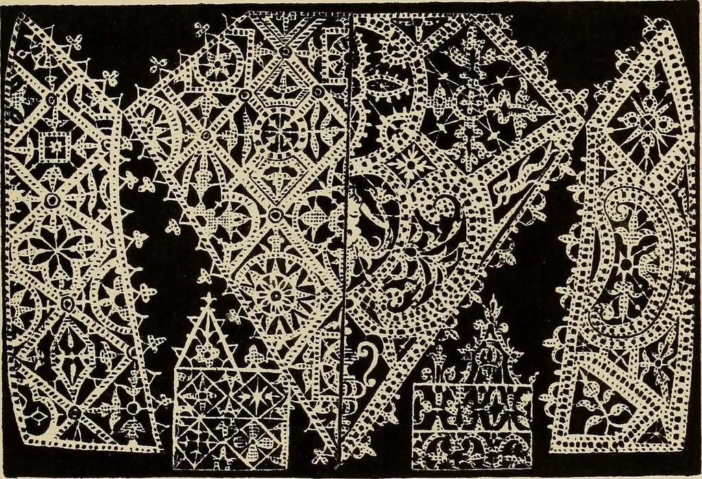 An illustration from Die Krone der kunstfertigen Frauen : Musterbuch, 1691 [i.e. 1601], 1891, leaf 122