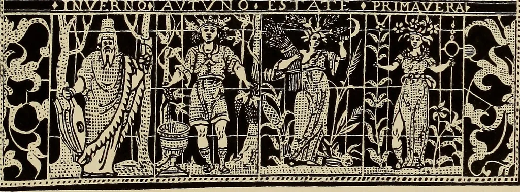 An illustration from Die Krone der kunstfertigen Frauen : Musterbuch, 1691 [i.e. 1601], 1891, leaf 184