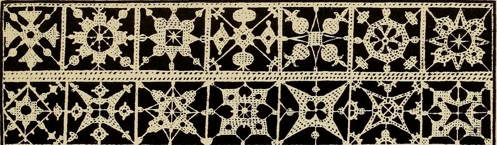 An illustration from Die Krone der kunstfertigen Frauen : Musterbuch, 1691 [i.e. 1601], 1891, leaf 232