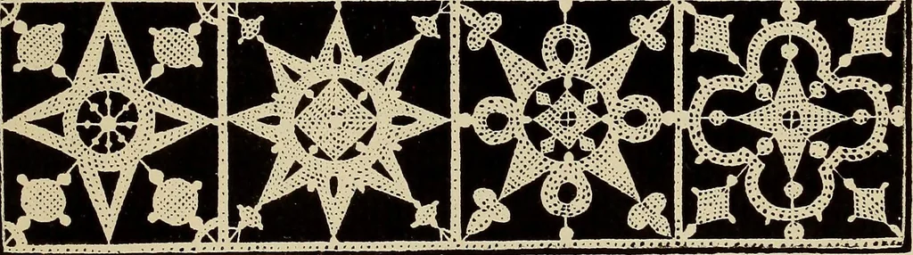 An illustration from Die Krone der kunstfertigen Frauen : Musterbuch, 1691 [i.e. 1601], 1891, leaf 232