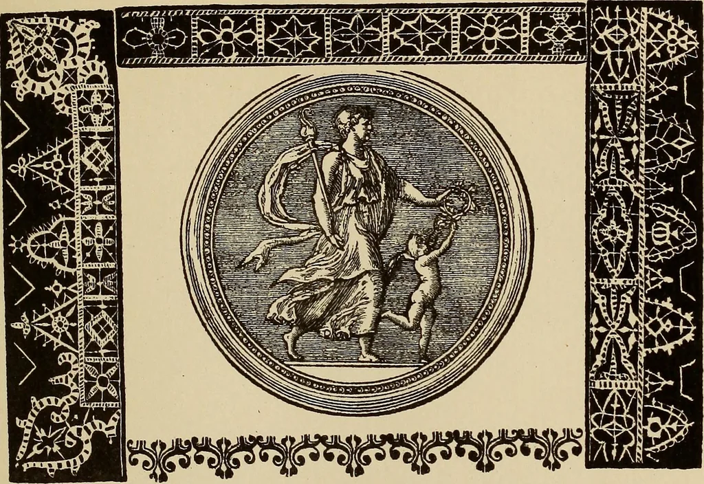 An illustration from Die Krone der kunstfertigen Frauen : Musterbuch, 1691 [i.e. 1601], 1891, leaf 240