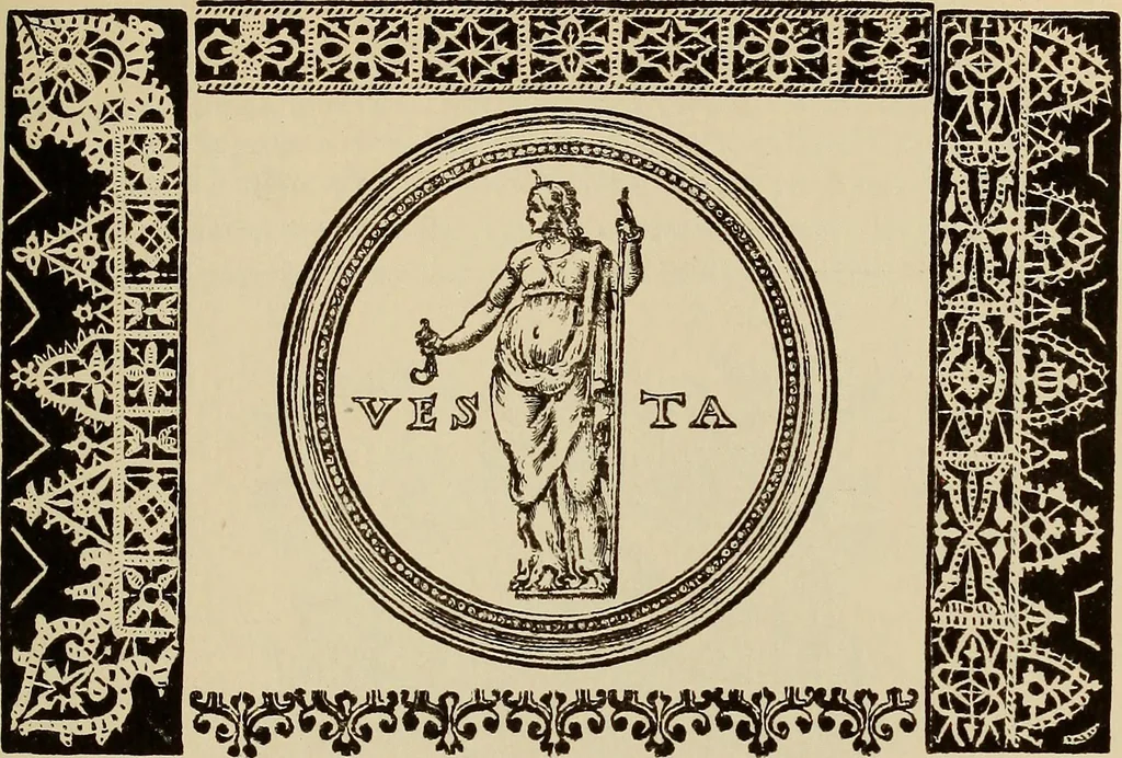 An illustration from Die Krone der kunstfertigen Frauen : Musterbuch, 1691 [i.e. 1601], 1891, leaf 72