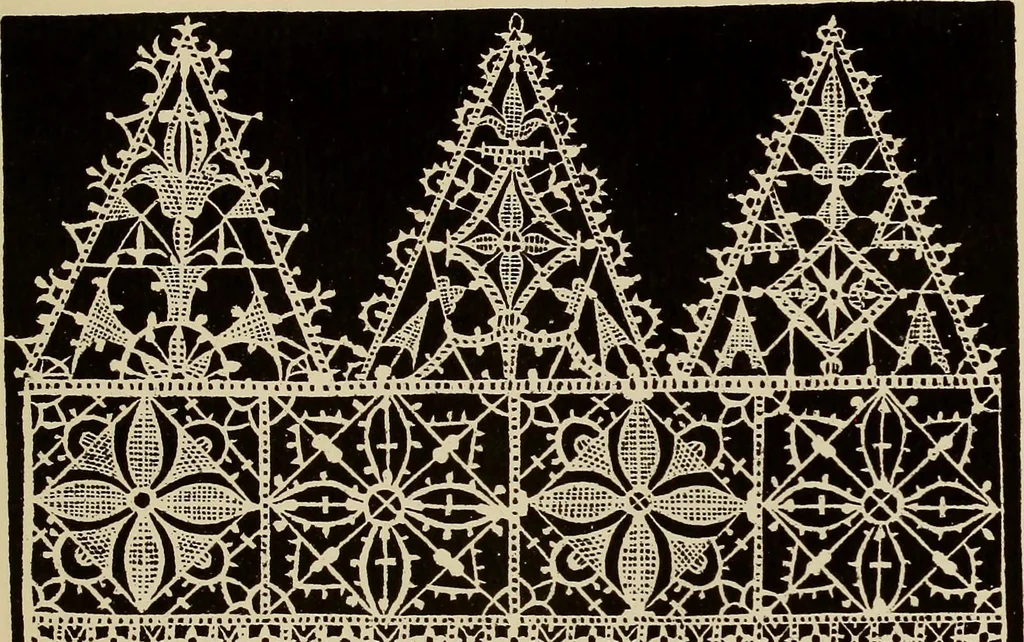 An illustration from Die Krone der kunstfertigen Frauen : Musterbuch, 1691 [i.e. 1601], 1891, leaf 78