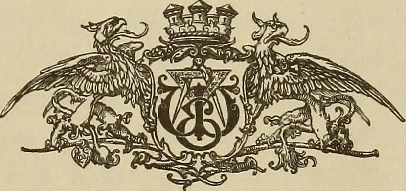 An illustration from Die Krone der kunstfertigen Frauen : Musterbuch, 1691 [i.e. 1601], 1891, leaf 8