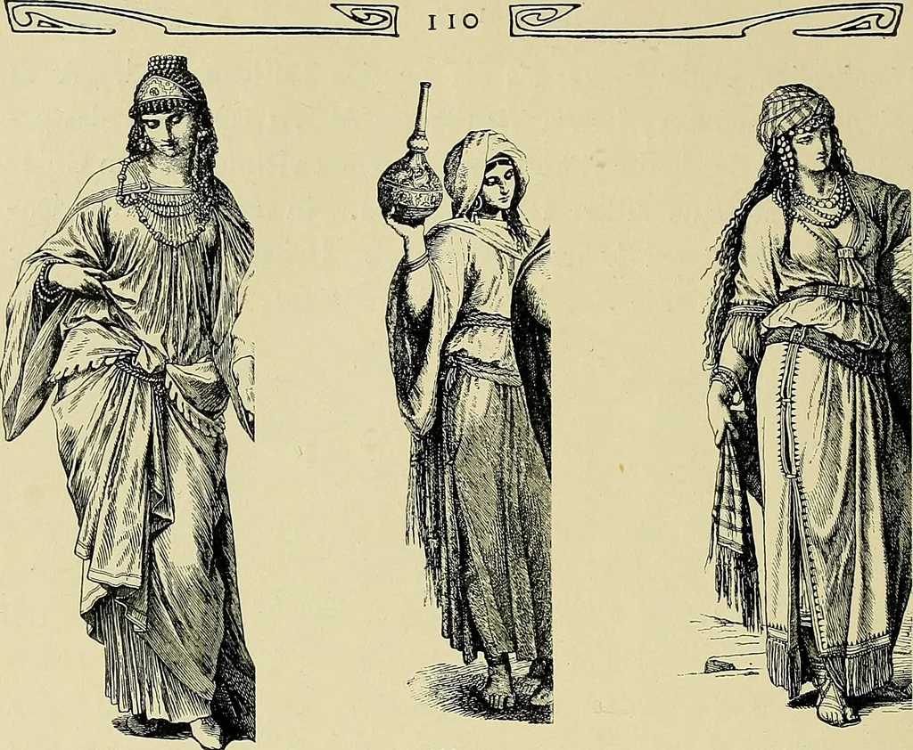 An illustration from Die Kultur des weiblichen Körpers als Grundlage der Frauenkleidung, 1902, leaf 111