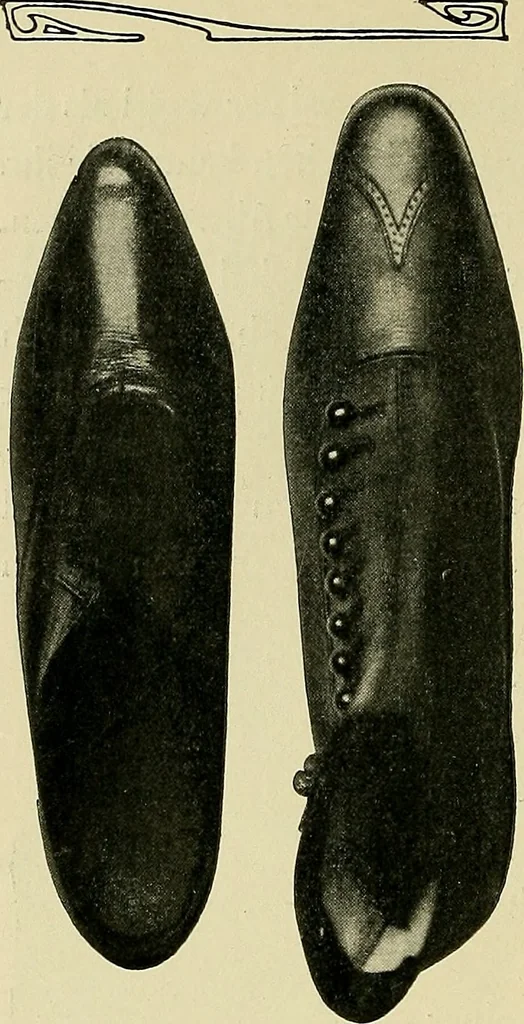 An illustration from Die Kultur des weiblichen Körpers als Grundlage der Frauenkleidung, 1902, leaf 127