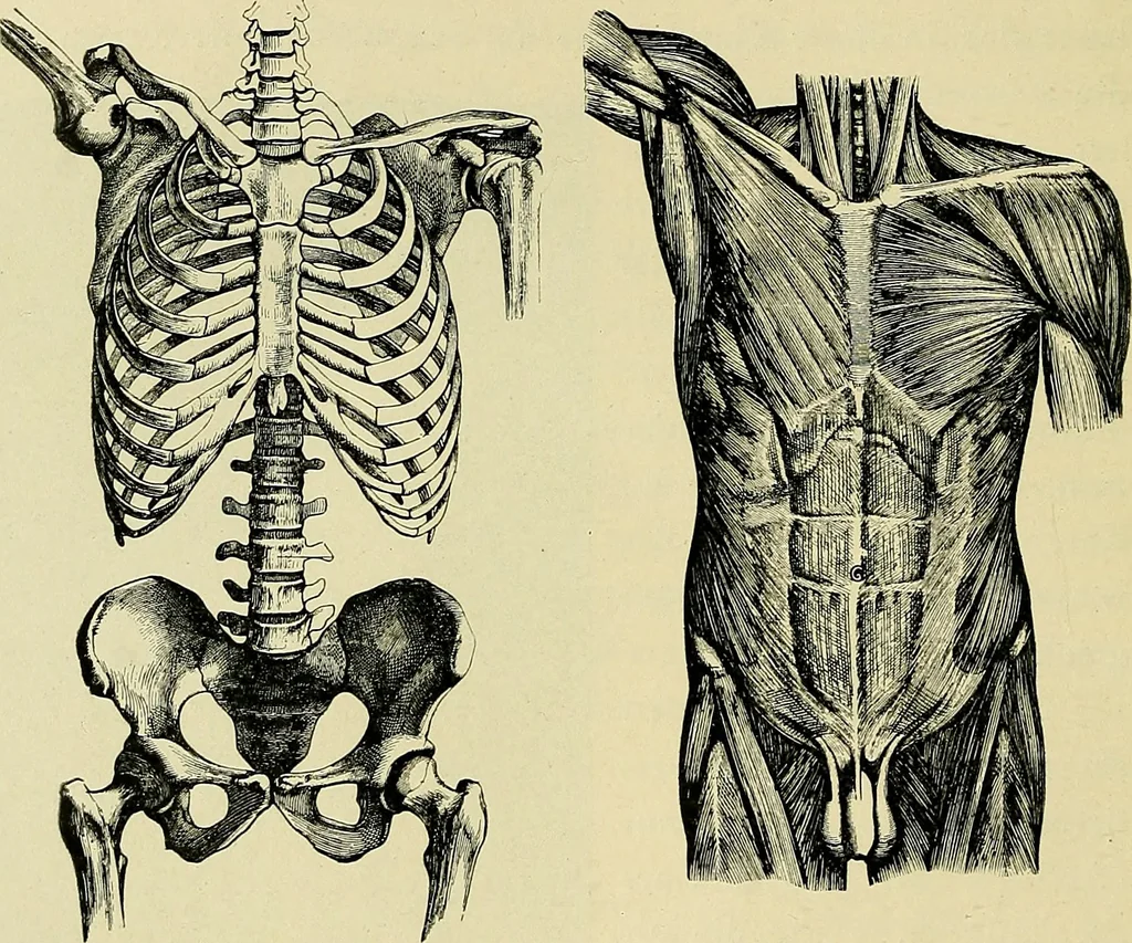 An illustration from Die Kultur des weiblichen Körpers als Grundlage der Frauenkleidung, 1902, leaf 19