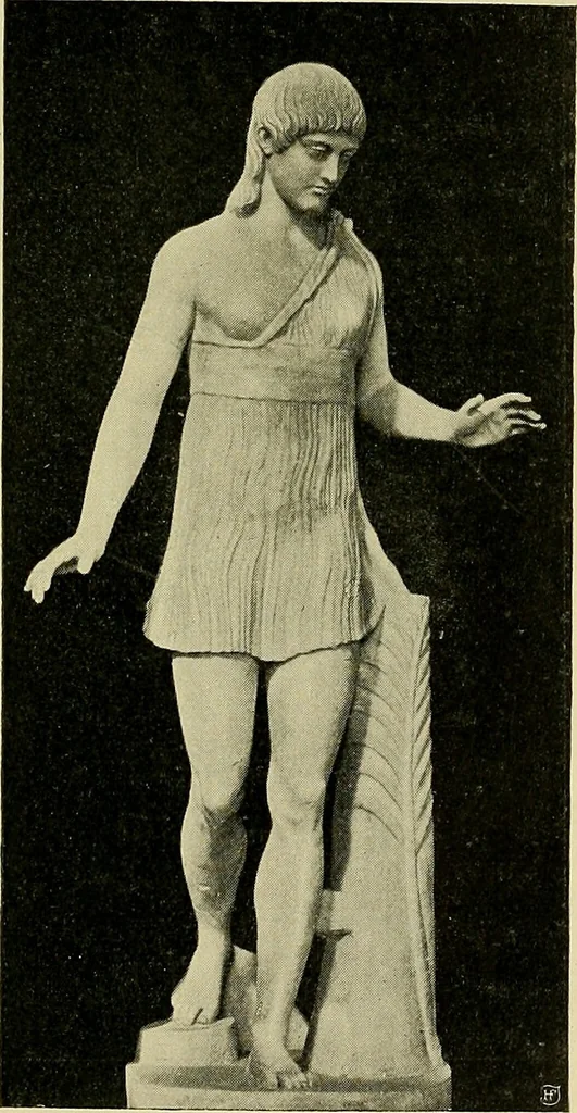 An illustration from Die Kultur des weiblichen Körpers als Grundlage der Frauenkleidung, 1902, leaf 50