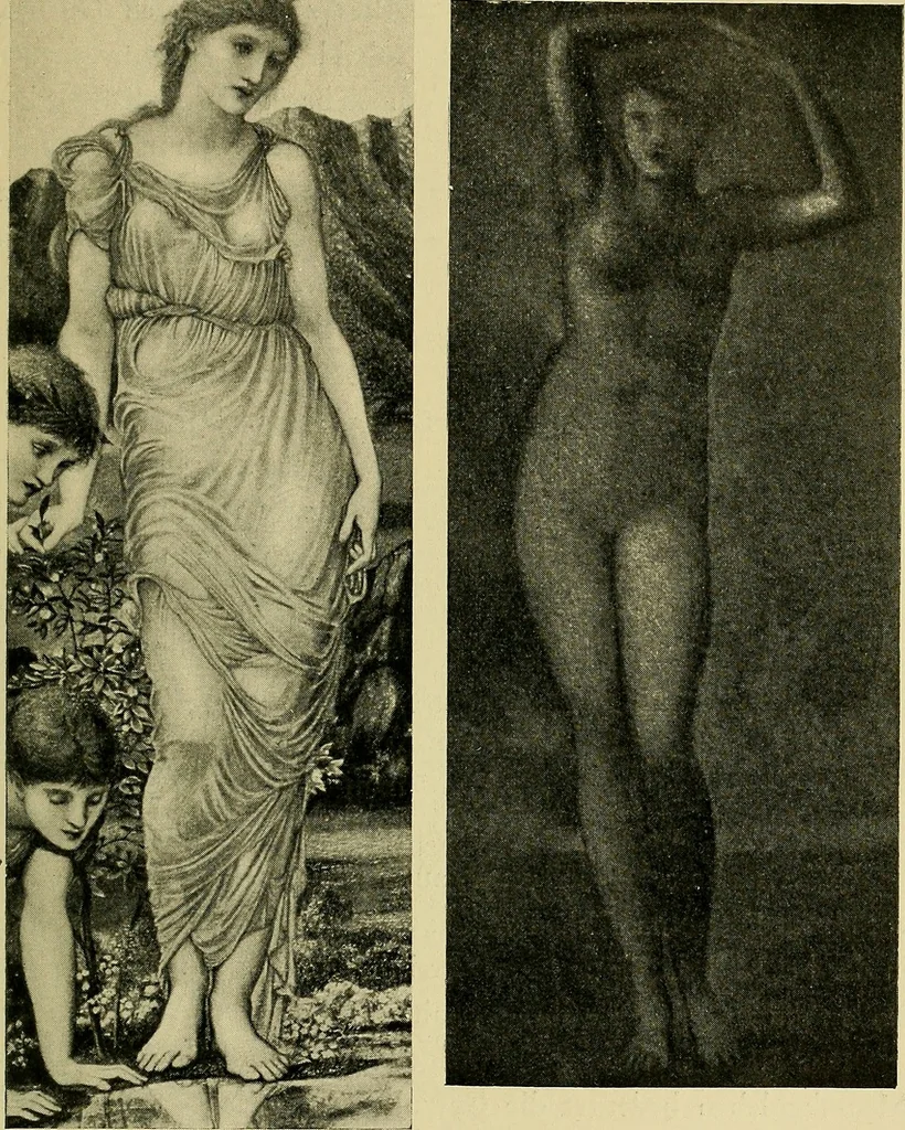 An illustration from Die Kultur des weiblichen Körpers als Grundlage der Frauenkleidung, 1902, leaf 60