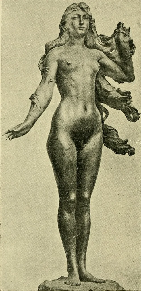 An illustration from Die Kultur des weiblichen Körpers als Grundlage der Frauenkleidung, 1902, leaf 91