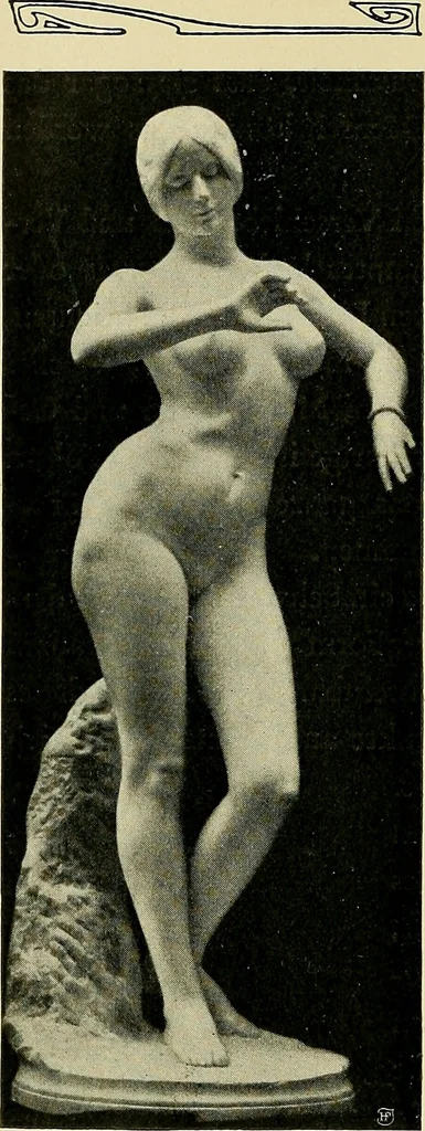 An illustration from Die Kultur des weiblichen Körpers als Grundlage der Frauenkleidung, 1902, leaf 93