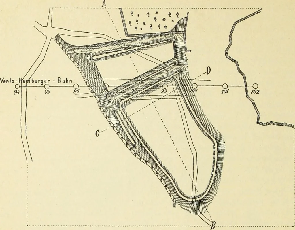An illustration from Die Kunstdenkmaler des Kreises Rees, 1892, leaf 124