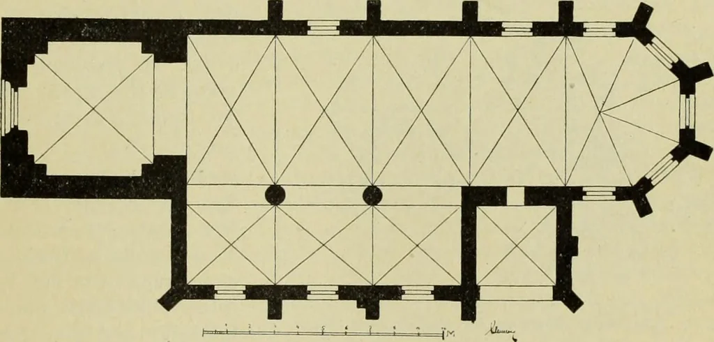 An illustration from Die Kunstdenkmaler des Kreises Rees, 1892, leaf 125