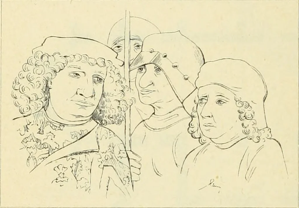 An illustration from Die Kunstdenkmaler des Kreises Rees, 1892, leaf 126