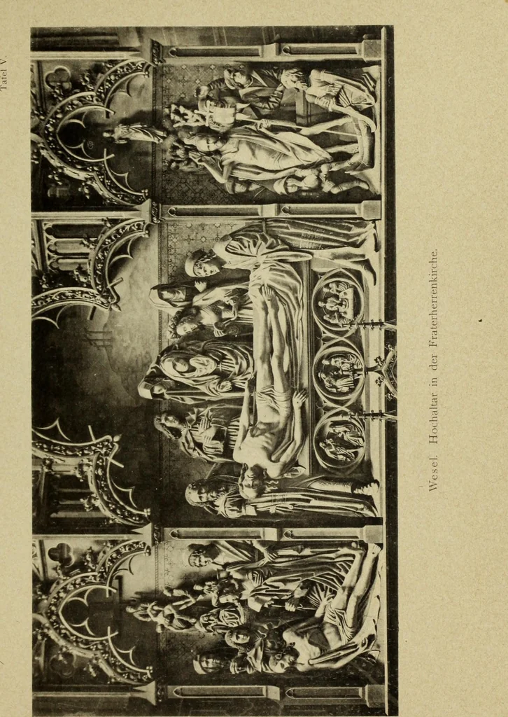 An illustration from Die Kunstdenkmaler des Kreises Rees, 1892, leaf 139