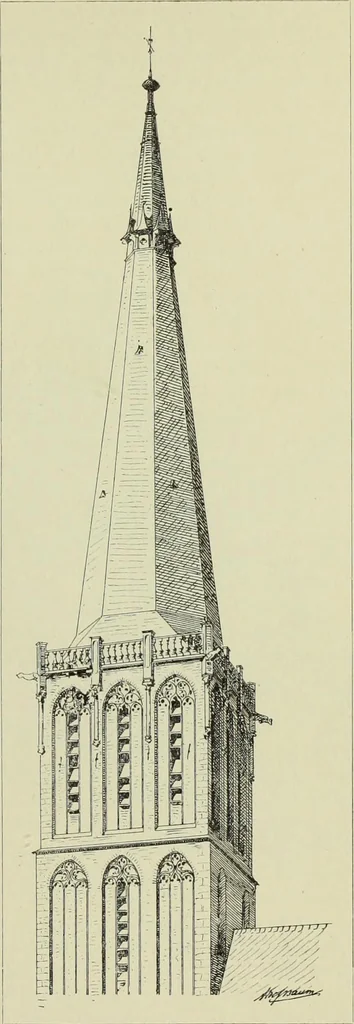 An illustration from Die Kunstdenkmaler des Kreises Rees, 1892, leaf 143