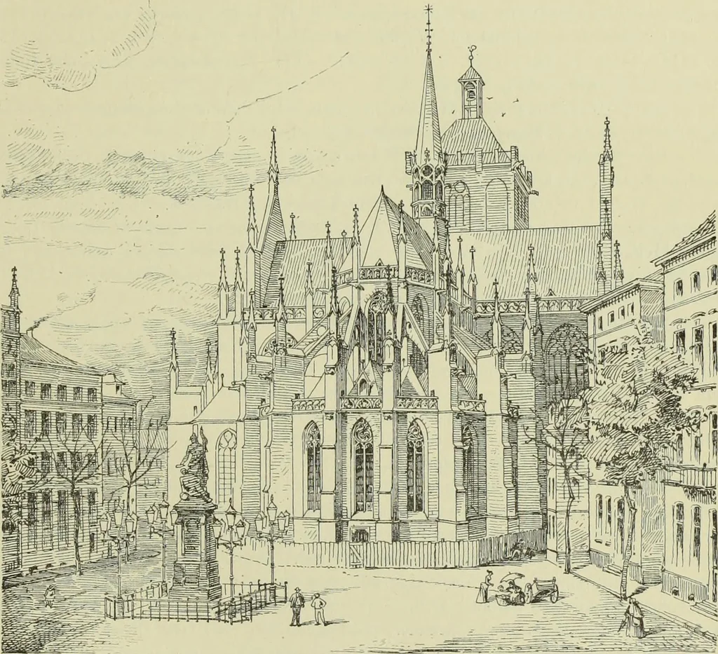 An illustration from Die Kunstdenkmaler des Kreises Rees, 1892, leaf 145