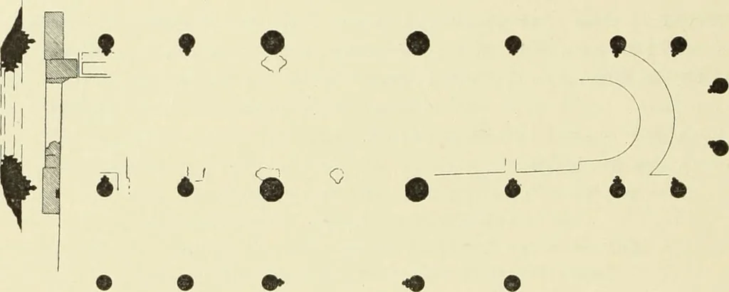 An illustration from Die Kunstdenkmaler des Kreises Rees, 1892, leaf 148