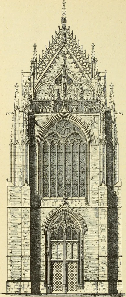 An illustration from Die Kunstdenkmaler des Kreises Rees, 1892, leaf 150
