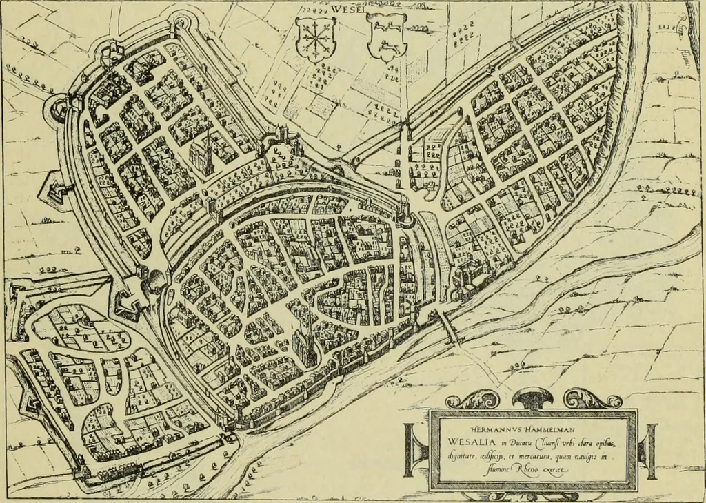 An illustration from Die Kunstdenkmaler des Kreises Rees, 1892, leaf 161