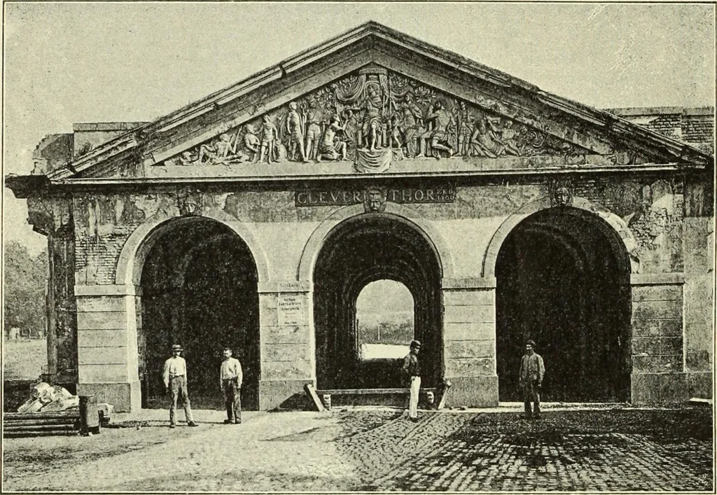 An illustration from Die Kunstdenkmaler des Kreises Rees, 1892, leaf 166