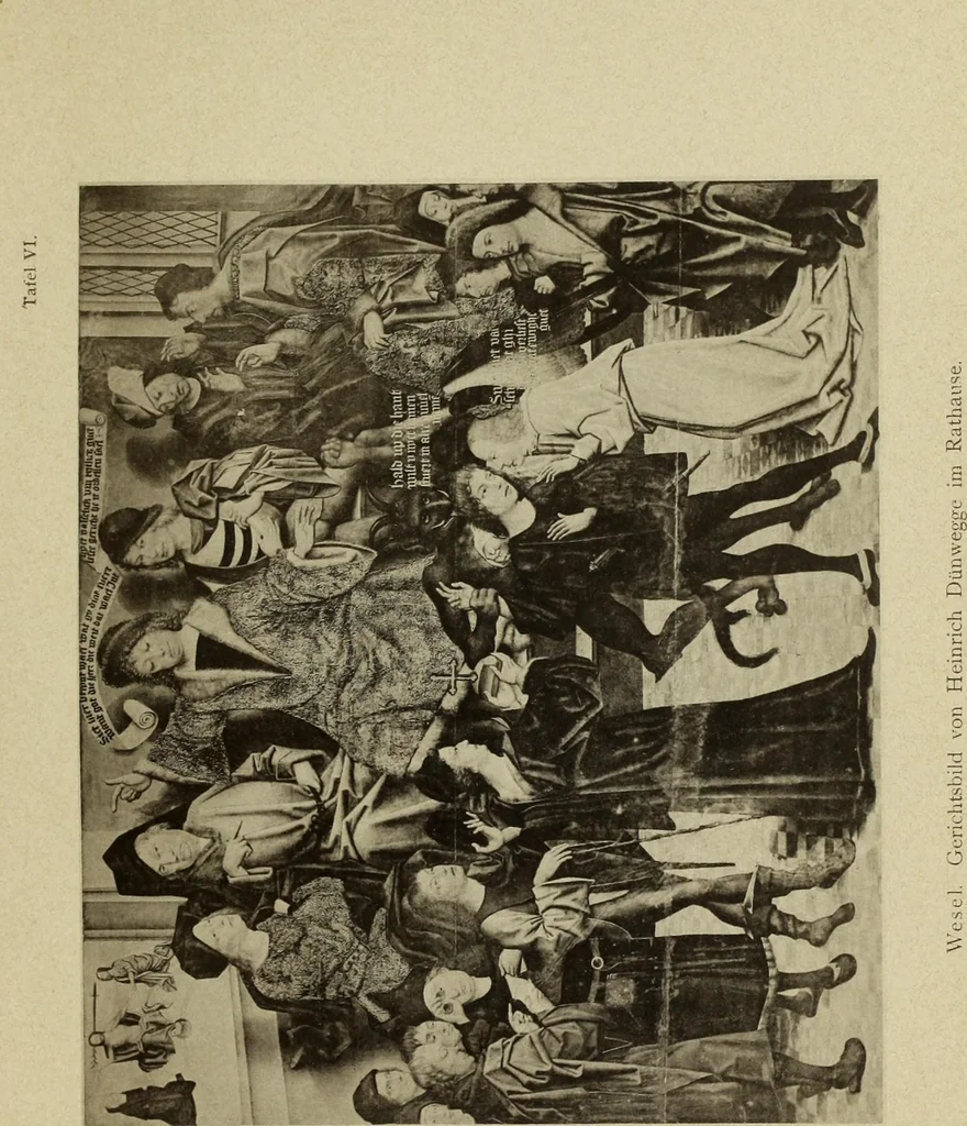 An illustration from Die Kunstdenkmaler des Kreises Rees, 1892, leaf 171