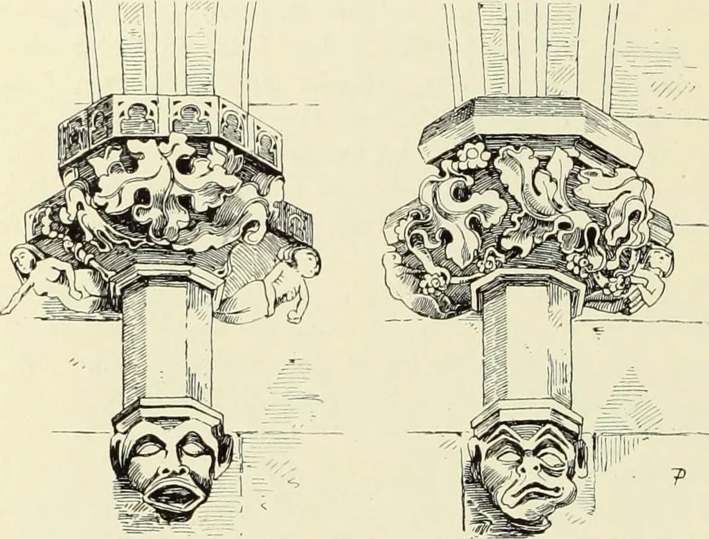 An illustration from Die Kunstdenkmaler des Kreises Rees, 1892, leaf 212