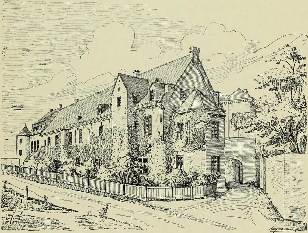An illustration from Die Kunstdenkmaler des Kreises Rees, 1892, leaf 225