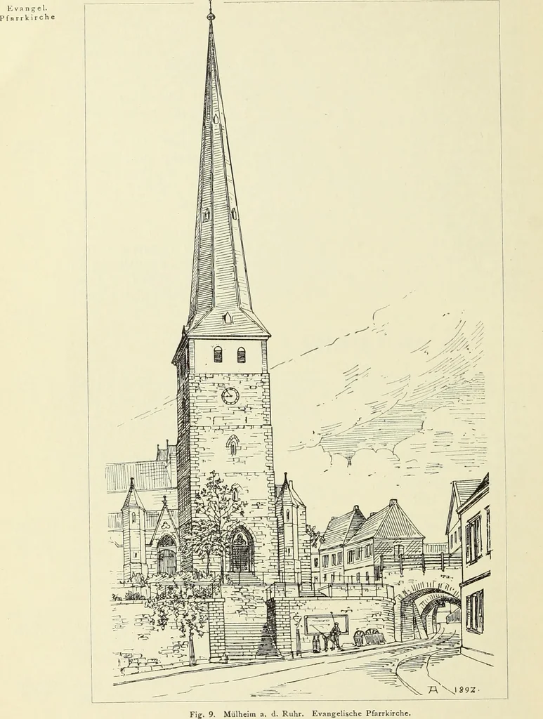 An illustration from Die Kunstdenkmaler des Kreises Rees, 1892, leaf 228