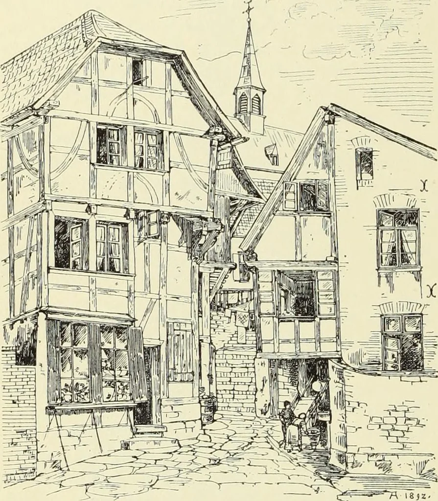 An illustration from Die Kunstdenkmaler des Kreises Rees, 1892, leaf 230