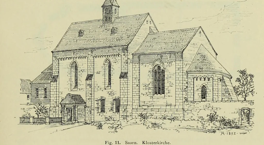An illustration from Die Kunstdenkmaler des Kreises Rees, 1892, leaf 231