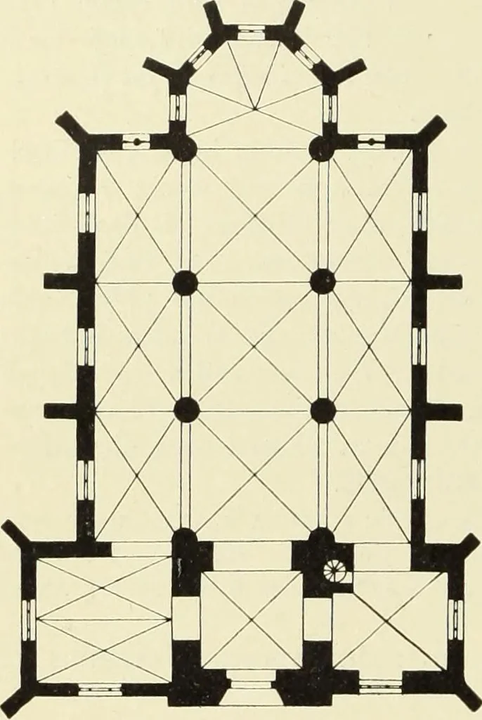 An illustration from Die Kunstdenkmaler des Kreises Rees, 1892, leaf 238