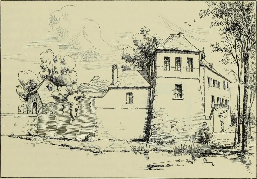 An illustration from Die Kunstdenkmaler des Kreises Rees, 1892, leaf 247