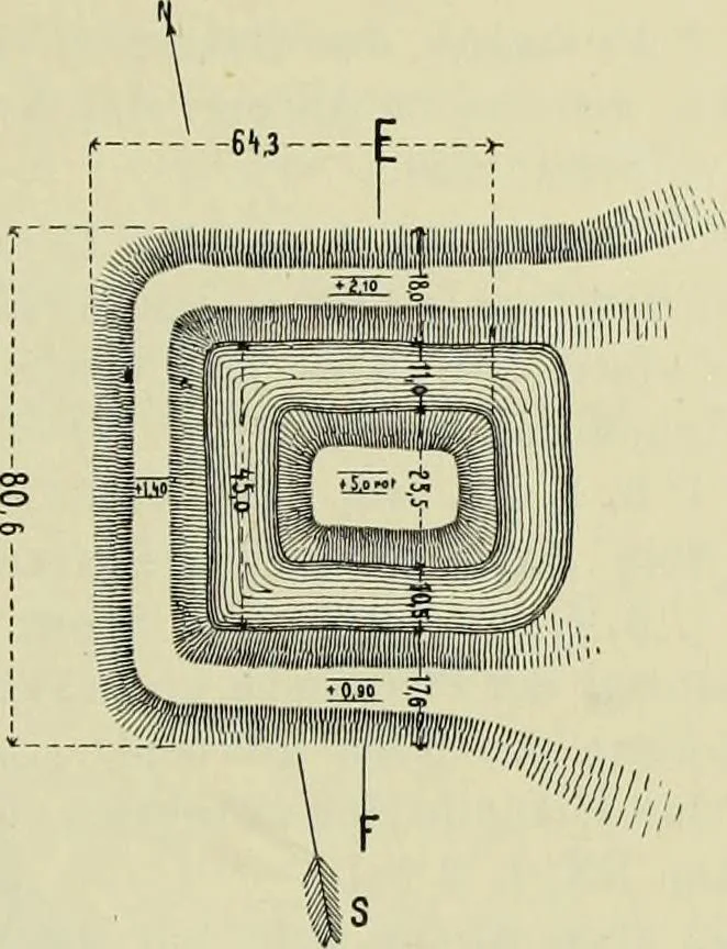 An illustration from Die Kunstdenkmaler des Kreises Rees, 1892, leaf 255