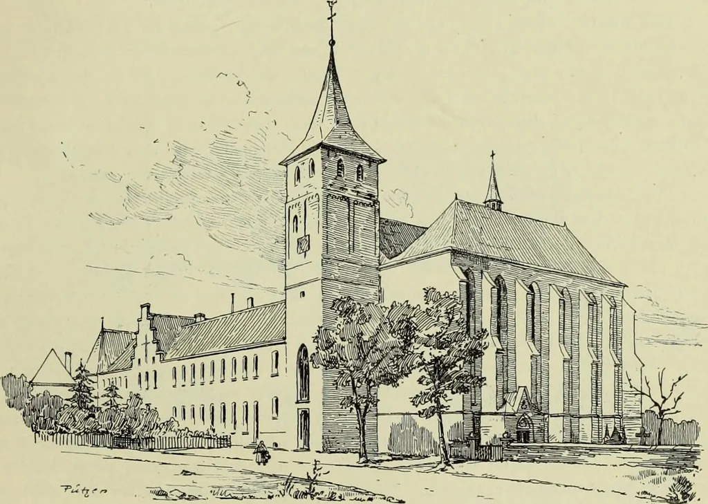 An illustration from Die Kunstdenkmaler des Kreises Rees, 1892, leaf 257