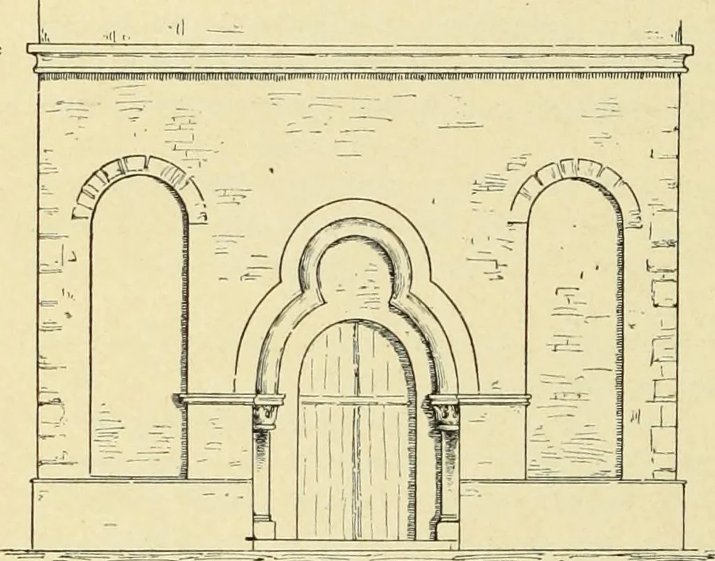 An illustration from Die Kunstdenkmaler des Kreises Rees, 1892, leaf 26
