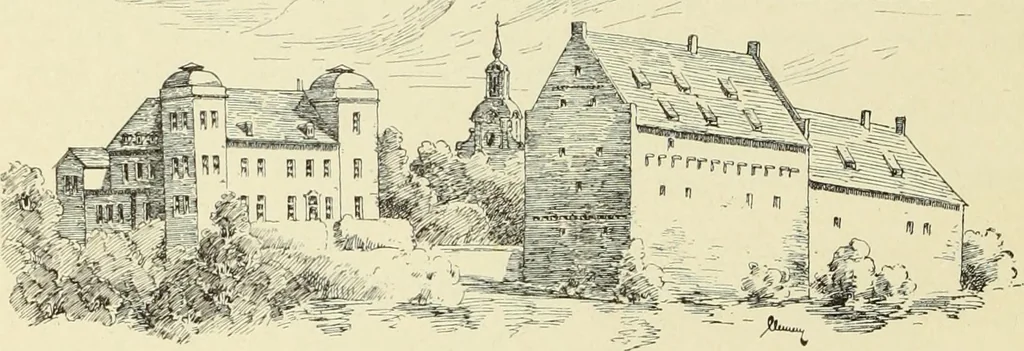 An illustration from Die Kunstdenkmaler des Kreises Rees, 1892, leaf 28