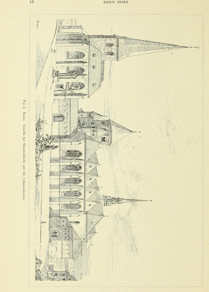 An illustration from Die Kunstdenkmaler des Kreises Rees, 1892, leaf 302