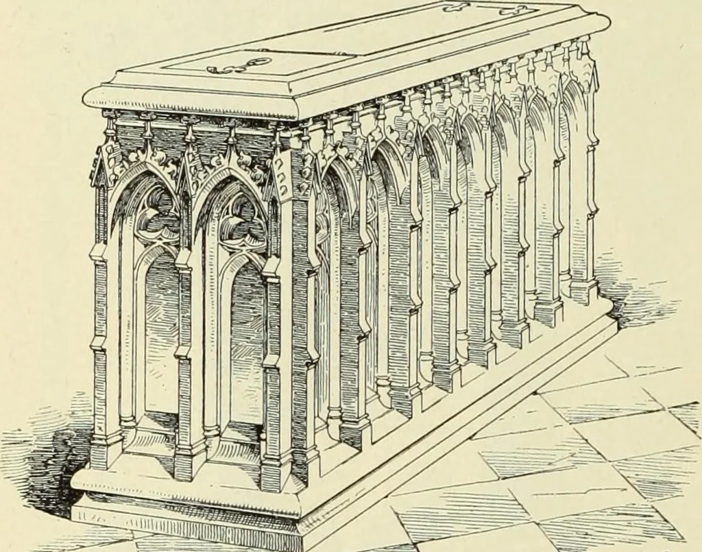 An illustration from Die Kunstdenkmaler des Kreises Rees, 1892, leaf 320