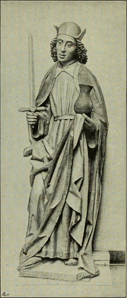 An illustration from Die Kunstdenkmaler des Kreises Rees, 1892, leaf 321