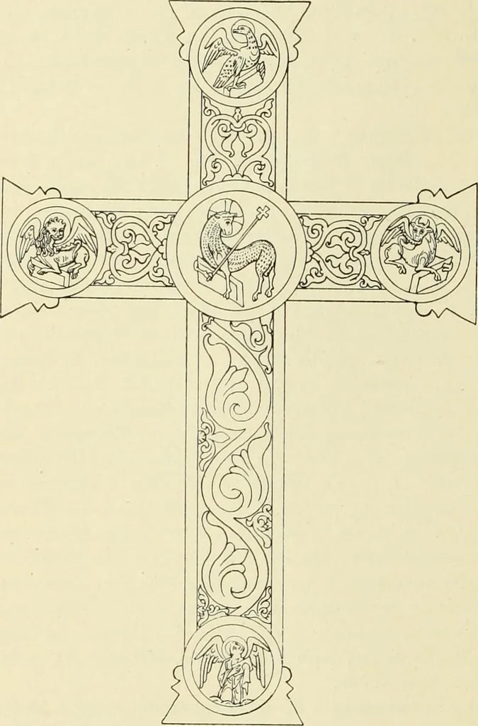 An illustration from Die Kunstdenkmaler des Kreises Rees, 1892, leaf 332